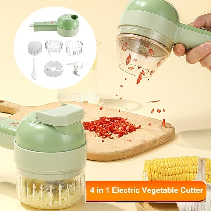 ChopEase™ 4-in-1 Vegetable Chopper: A multi-functional kitchen tool for chopping, dicing, julienning, and more.