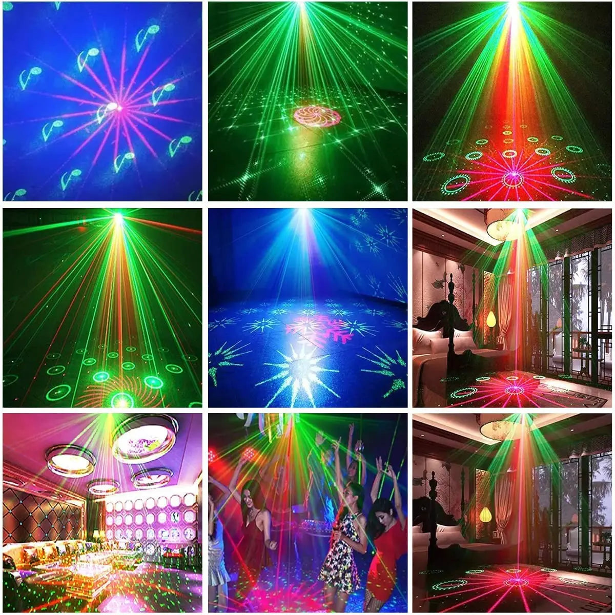 LaserShow™ | DJ Party Stage Laser Projector & Disco Lights