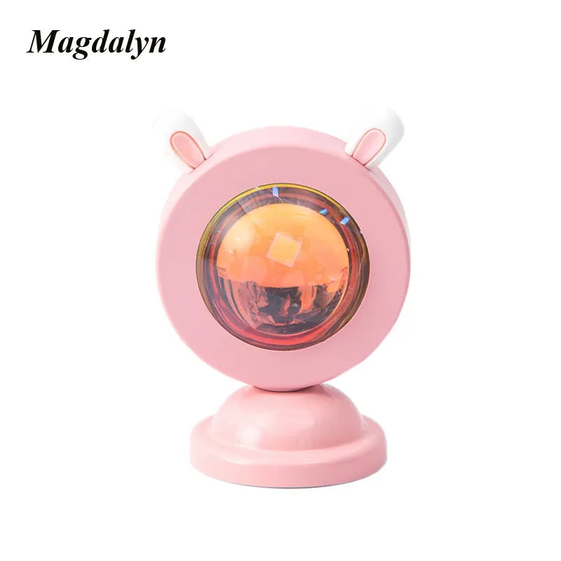 RainbowGlow™ | Mini Sunset Projection Lamp