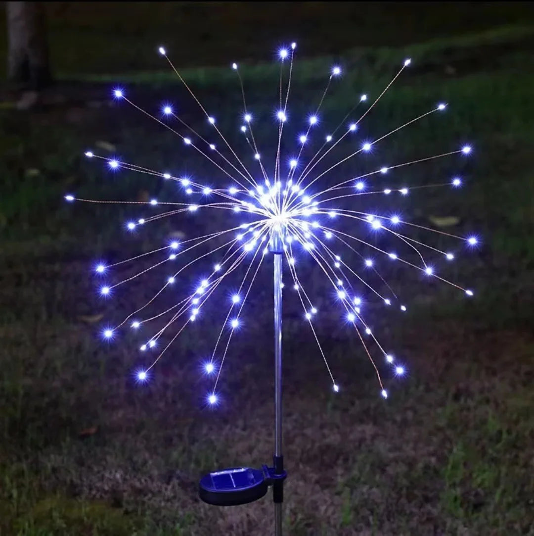 SolarGlow™ LED Firework Garden Lights
