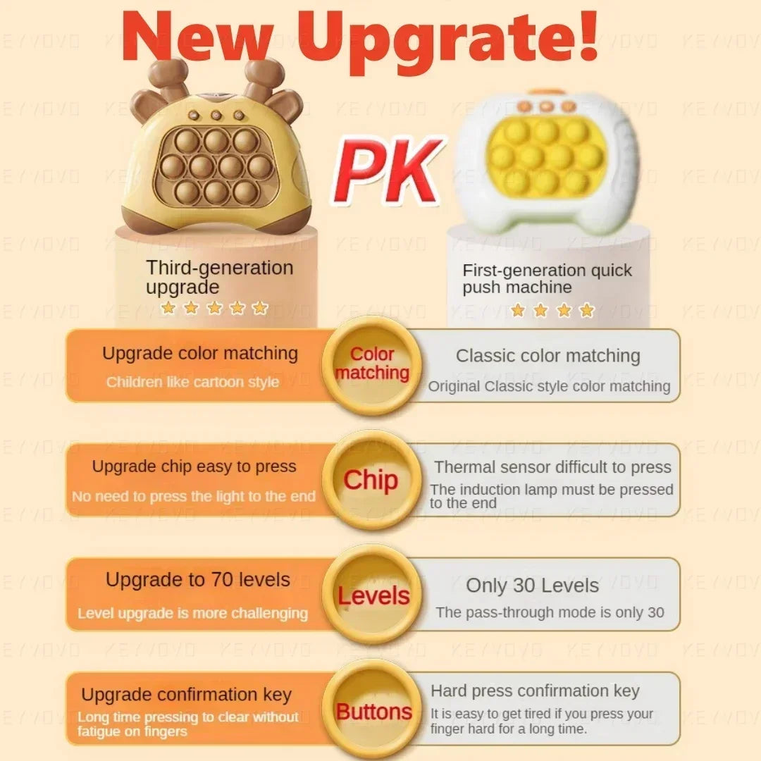 Pulseplay ™ | Console portátil eletrônico de push push push