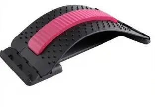 4-level adjustable back stretcher and massager for lumbar and cervical support by ndotohuis.com
