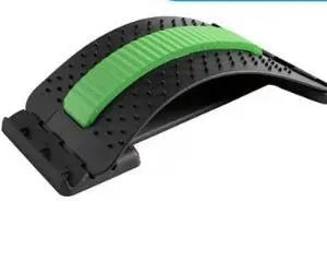 4-level adjustable back stretcher and massager for lumbar and cervical support by ndotohuis.com