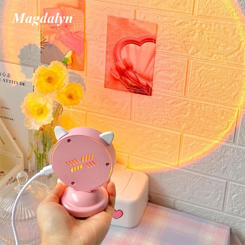 RainbowGlow™ | Mini Sunset Projection Lamp