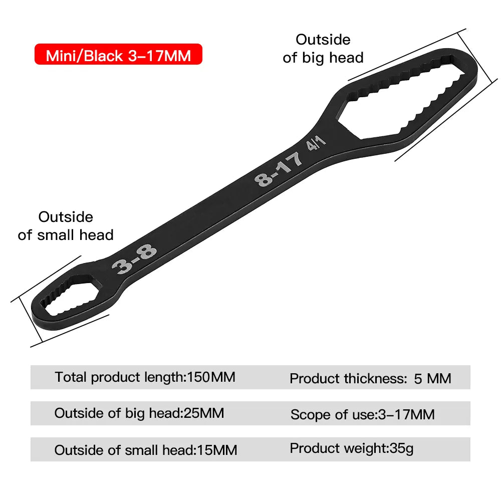 Double-ended Ndotohuis Torx Wrench (8-22mm) with comfortable handle, ideal for various Torx screw sizes.