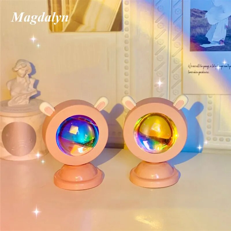 RainbowGlow™ | Mini Sunset Projection Lamp
