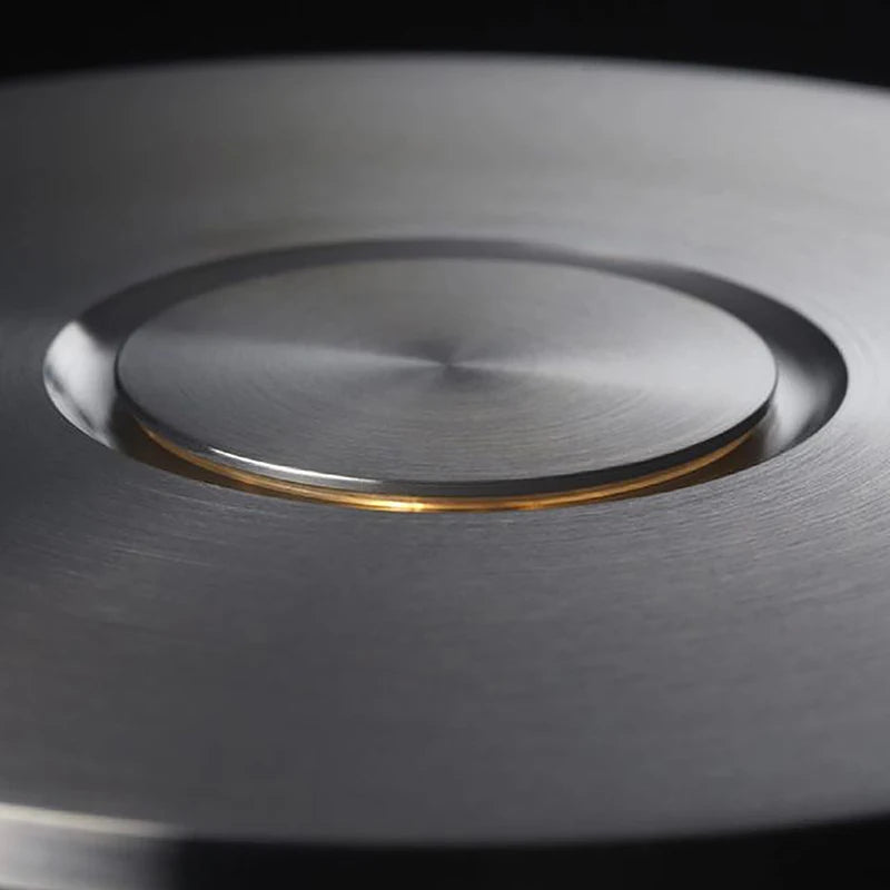 Steampunk Desk Lamp with an adjustable touch dimmer switch, illuminating a workspace with a warm glow.