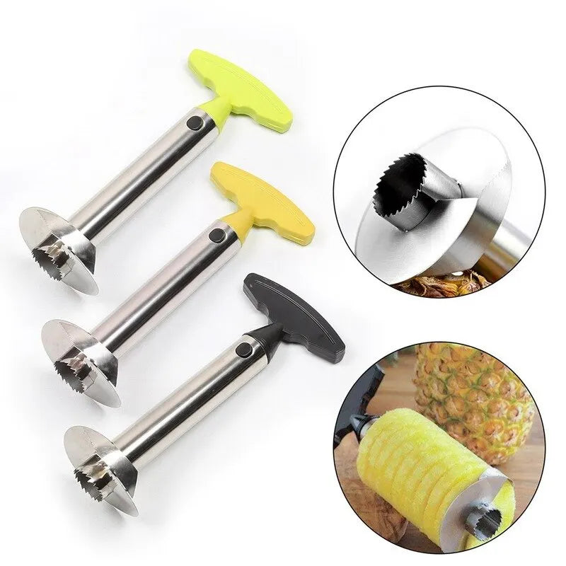 PineapplePro ™ roestvrijstalen ananas Slicer & Peeler
