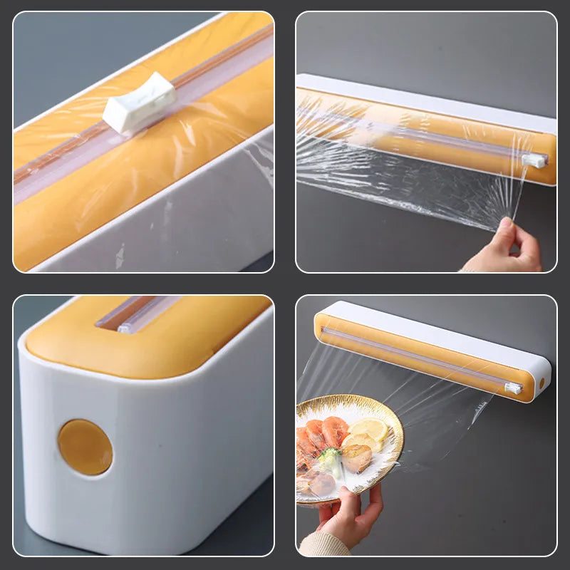 WrapMate™: 2-in-1 Kitchen Film Dispenser