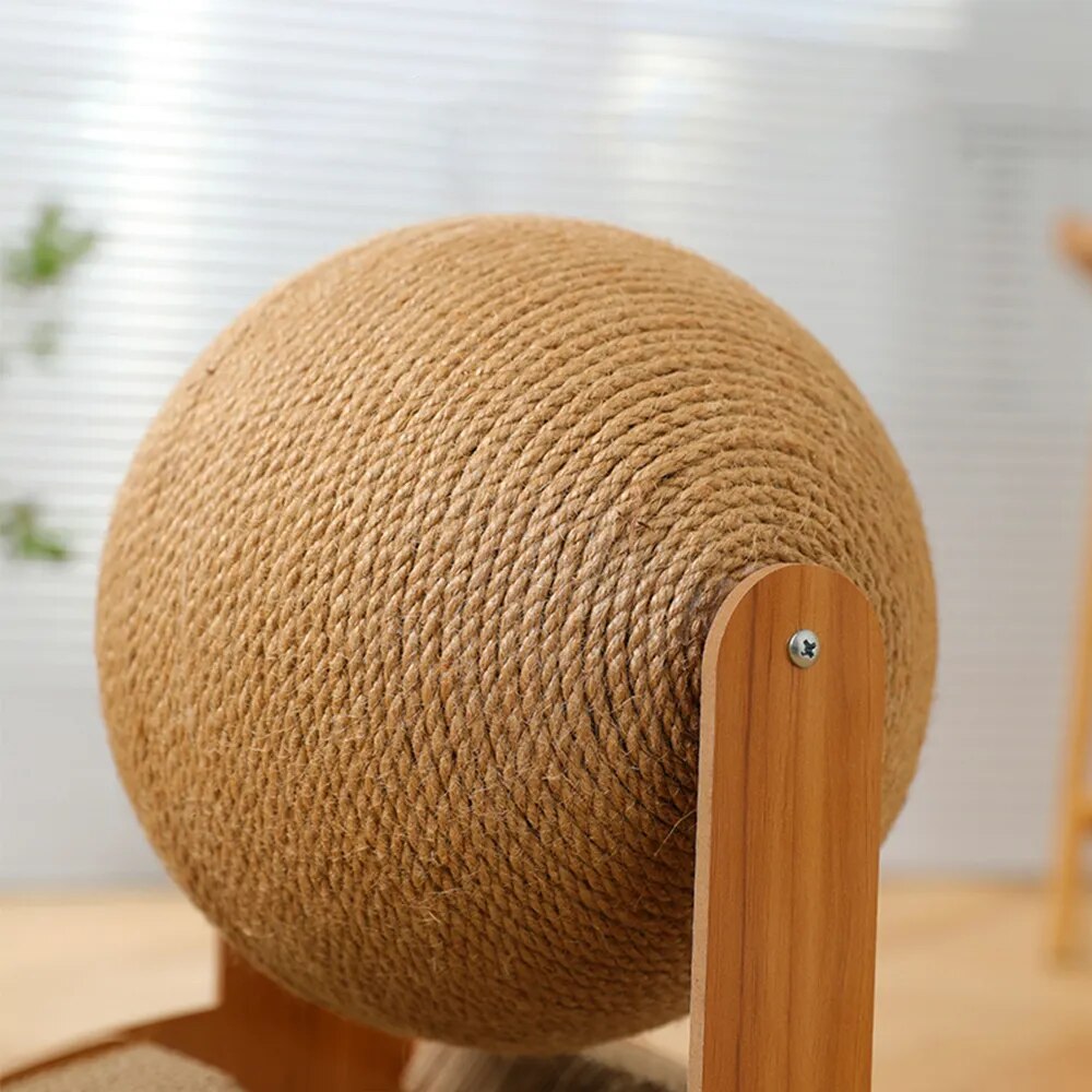 Clawcare ™ | 2-in-1 Sisal Croboper Ball & Board