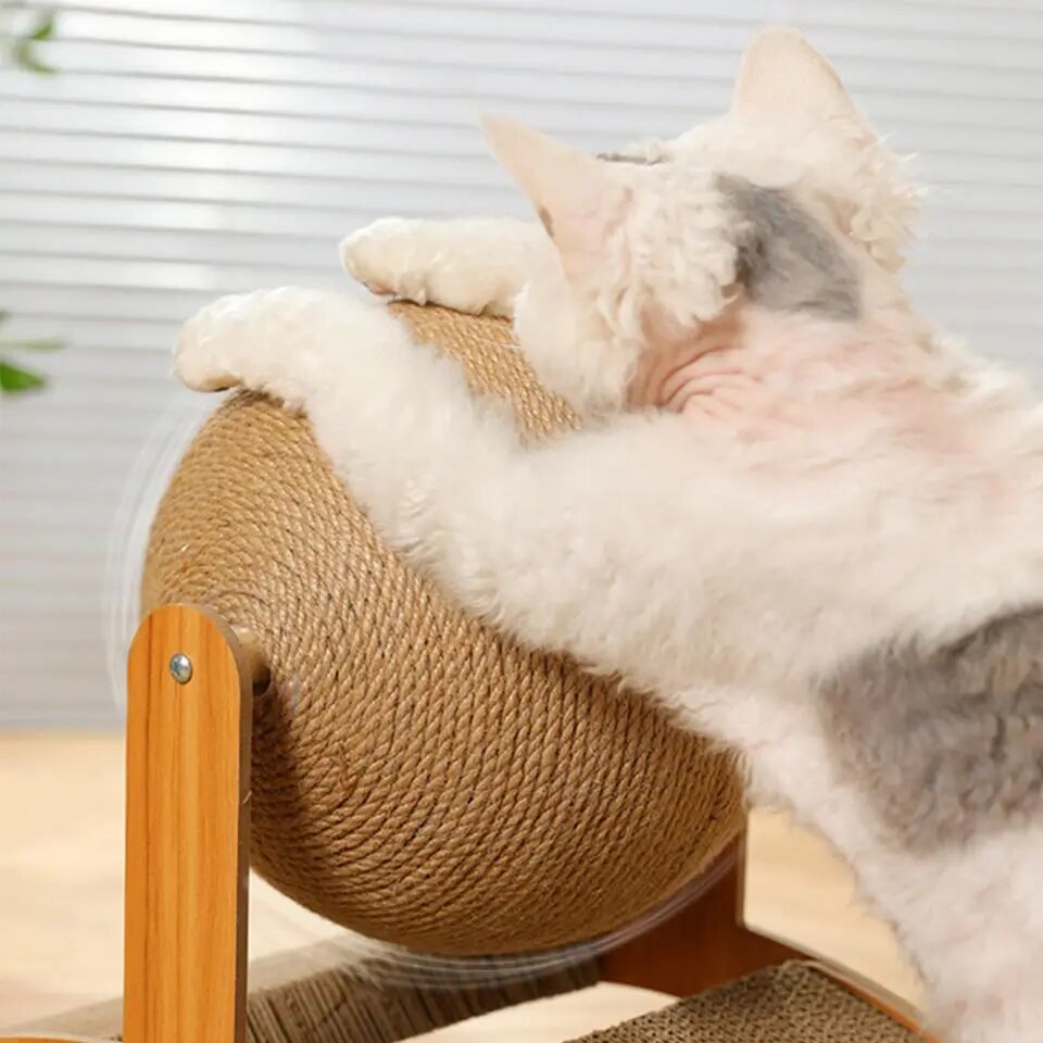 Clawcare ™ | 2 em 1 sisal scratcher ball & placa