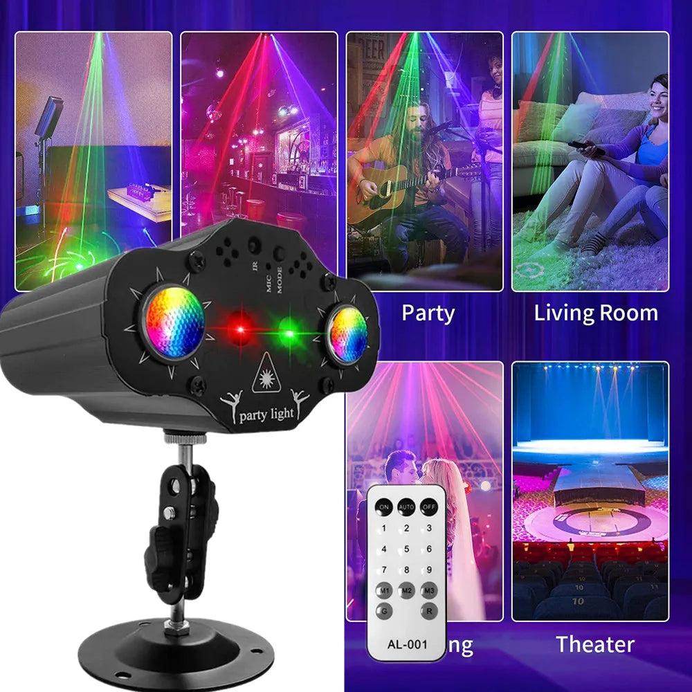 LaserShow™ | DJ Party Stage Laser Projector & Disco Lights
