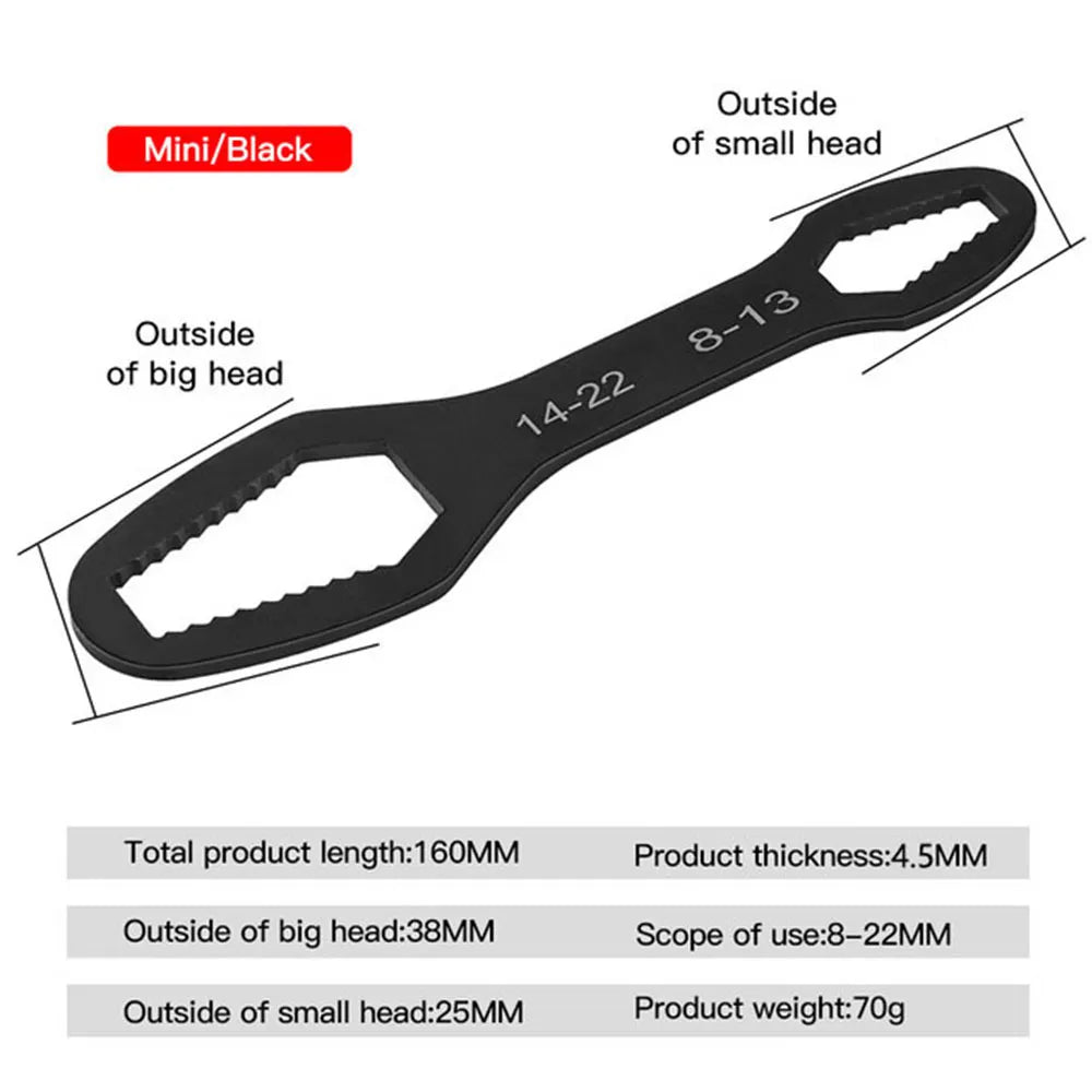Double-ended Ndotohuis Torx Wrench (8-22mm) with comfortable handle, ideal for various Torx screw sizes.