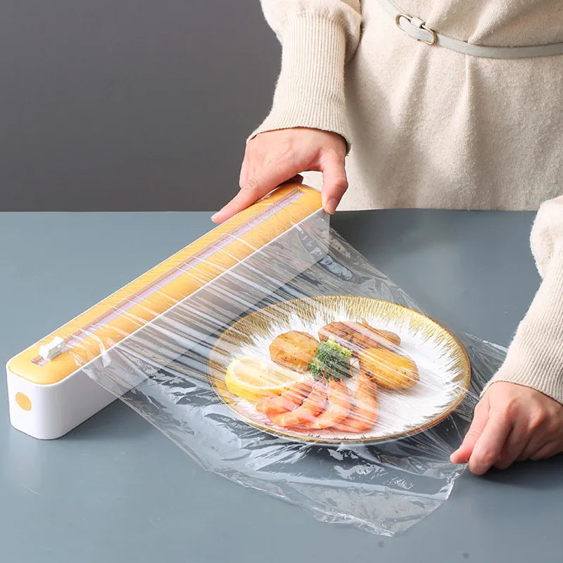 WrapMate™: 2-in-1 Kitchen Film Dispenser
