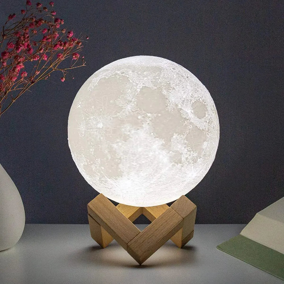 Moonglow ™ | LED Night Light Battery Powered with Stand