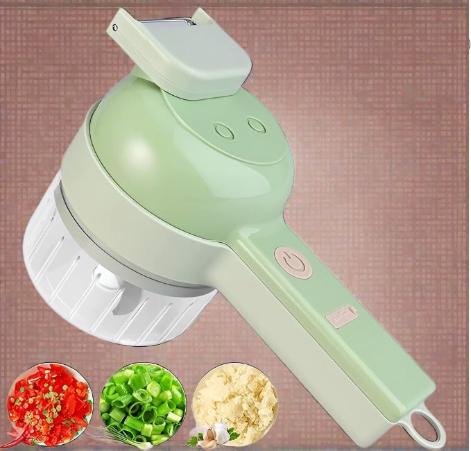 ChopEase™ 4-in-1 Vegetable Chopper: A multi-functional kitchen tool for chopping, dicing, julienning, and more.