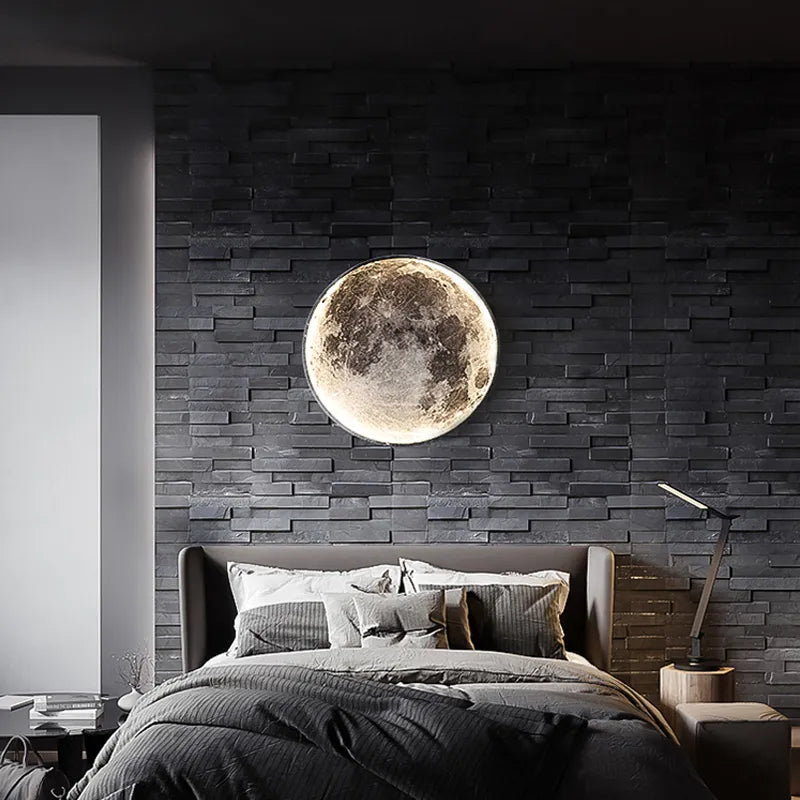 LunaGlow™ LED Wall Lamp  | Modern Moon-Inspired Illumination | Home Decors | Wall Lights