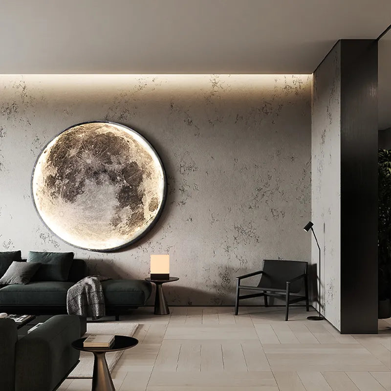 LunaGlow™ LED Wall Lamp  | Modern Moon-Inspired Illumination | Home Decors | Wall Lights