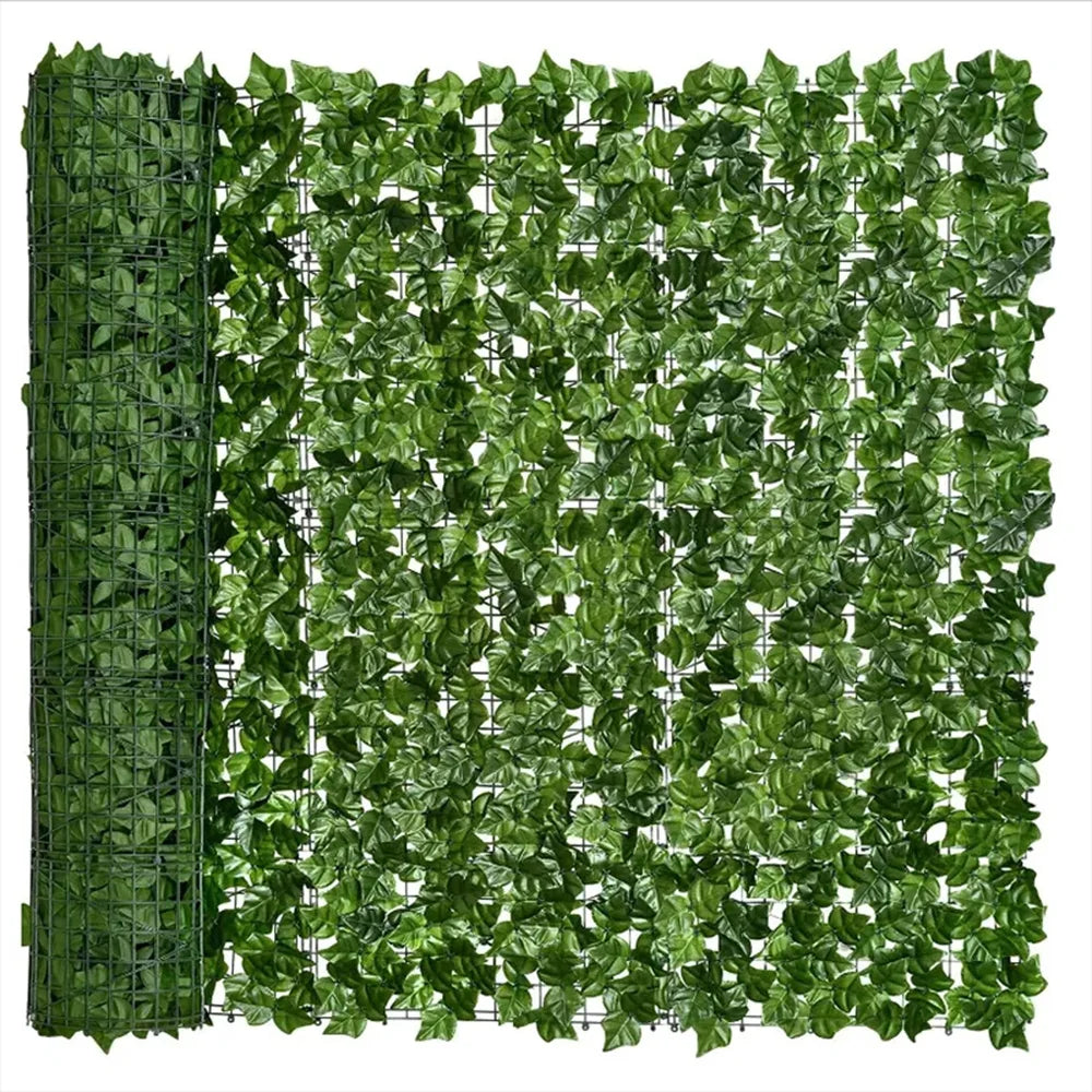 GreenGuard™ | Artificial Ivy Hedge Fence Panels for Outdoor Garden Balcony Decoration - by Ndotohuis