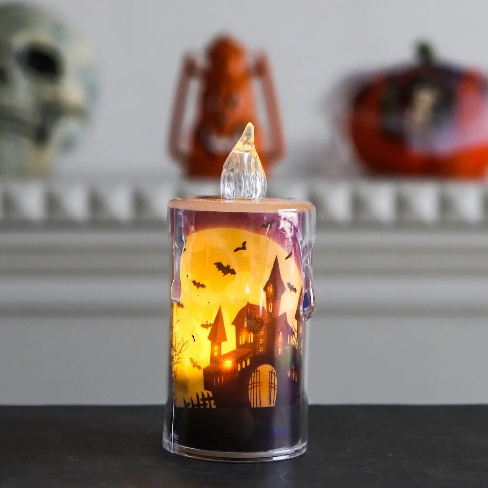 ShiverGlow™ | Spooky Halloween LED Candle Lights | NdotoHuis