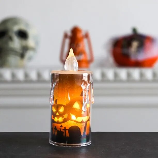 ShiverGlow™ | Spooky Halloween LED Candle Lights | NdotoHuis