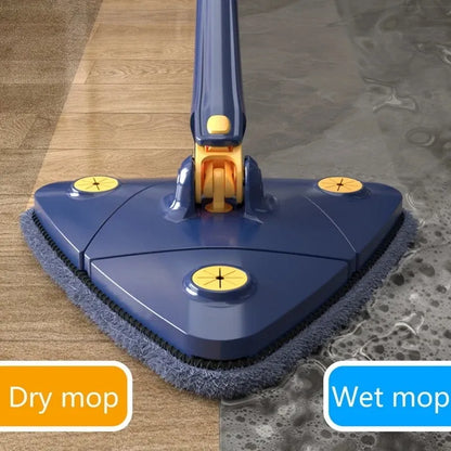 TriangleMop™ | Vadrouille de nettoyage rotative à 360°