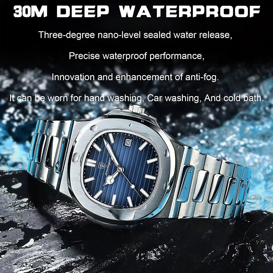 Poedagar ™ | Luxury Business Waterproof Watch