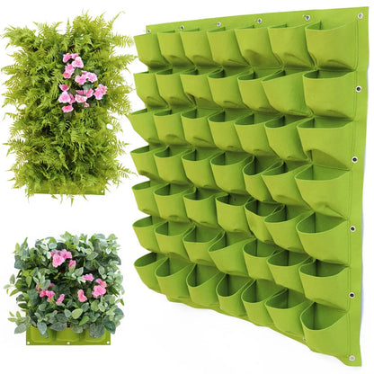 GardenGrow™ Wall Hanging Planting Bags - Vertical Garden Delight