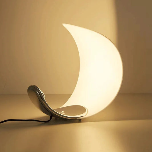 Lunaluxe ™ | Italiaanse Crescent Moonlight lees bureaulamp