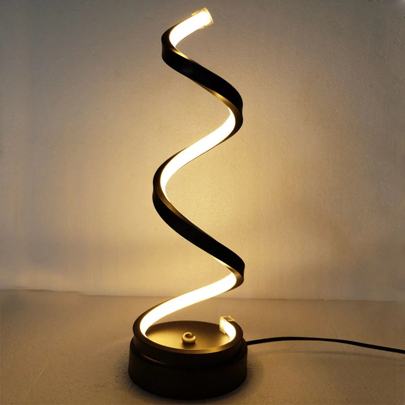 Lumispiral - lámpara de mesa LED