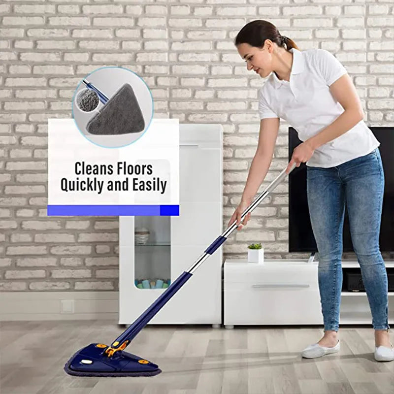 TriangleMop™ | 360° Rotatable Spin Cleaning Mop