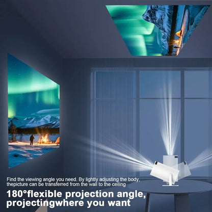 ViewVision™ Hy300 4K Android Projector - Elevate Your Entertainment Experience