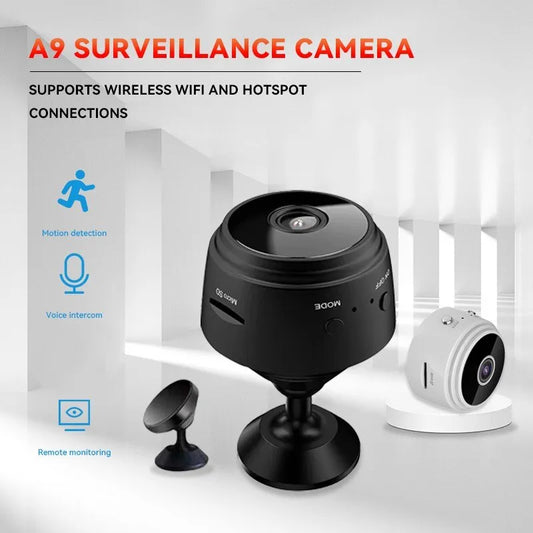 A9 WiFi Mini Camera - Wireless Video & Voice Recorder | SecureView™