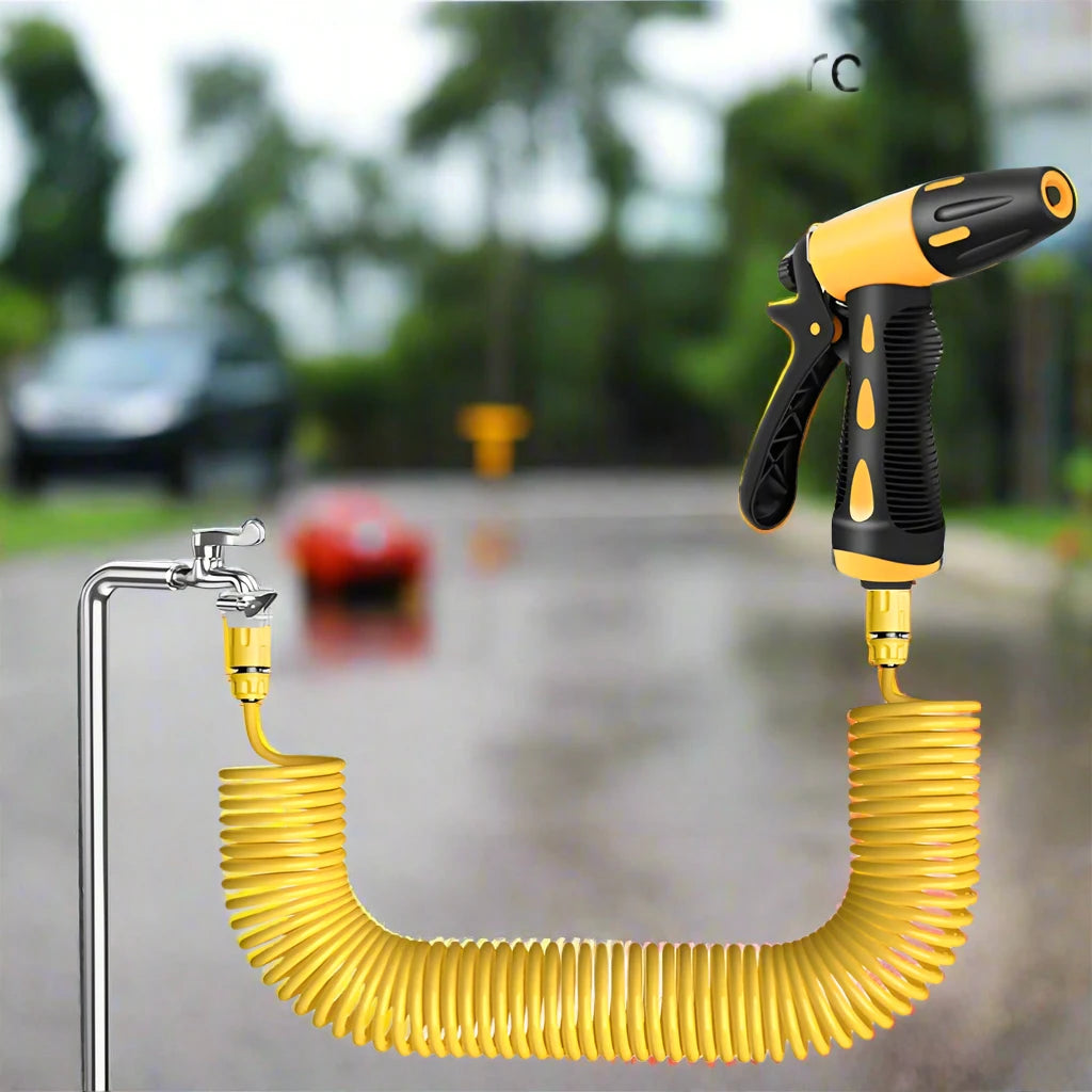 ProClean™ | Telescopic High-Pressure Car Washing Hose Set