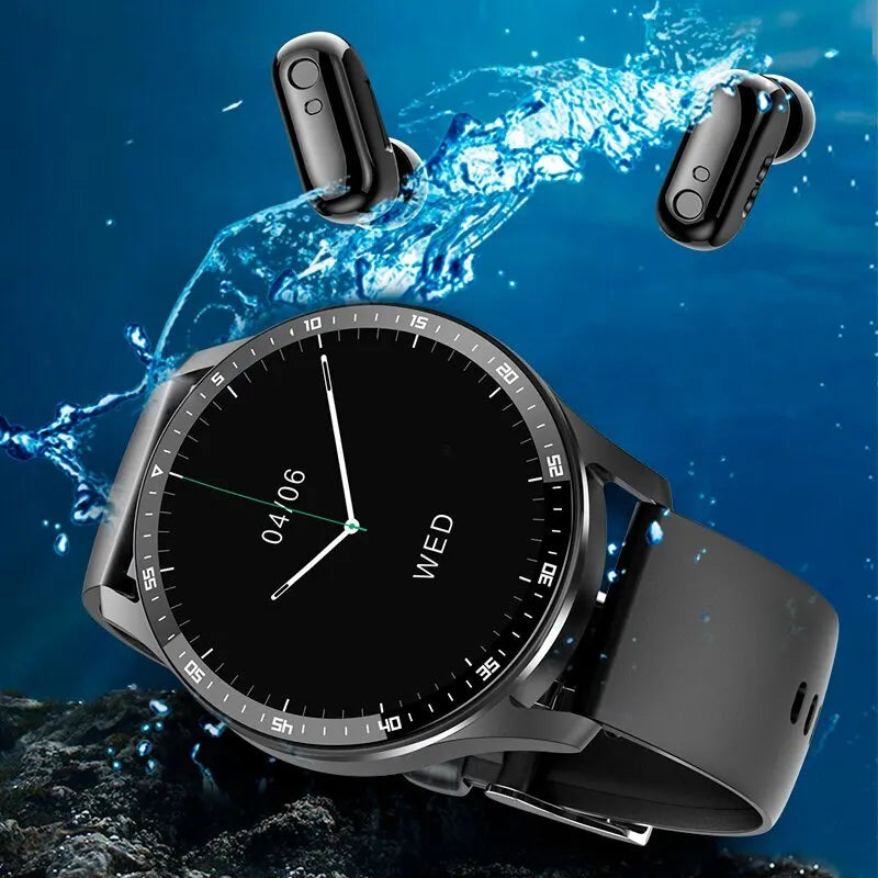 FusionFit™ | Smartwatch with Wireless Bluetooth Earphones