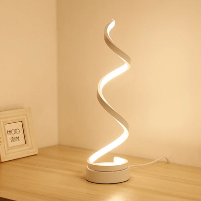 Lumispiral - LED -Tischlampe