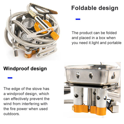 Widesea Big Power Gas Stove - Portable Camping Cookware