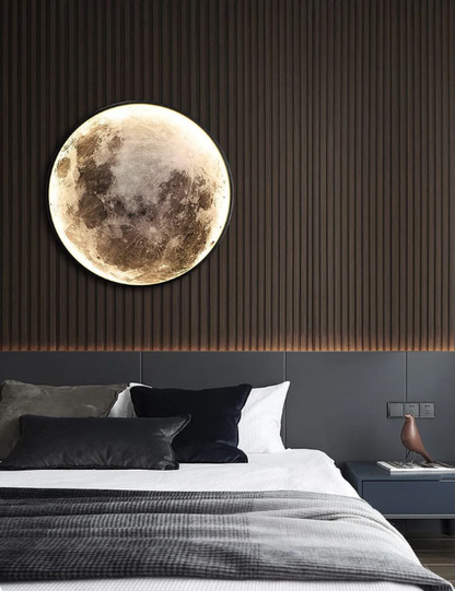 LunaGlow™ LED Wall Lamp - Modern Moon-Inspired Illumination