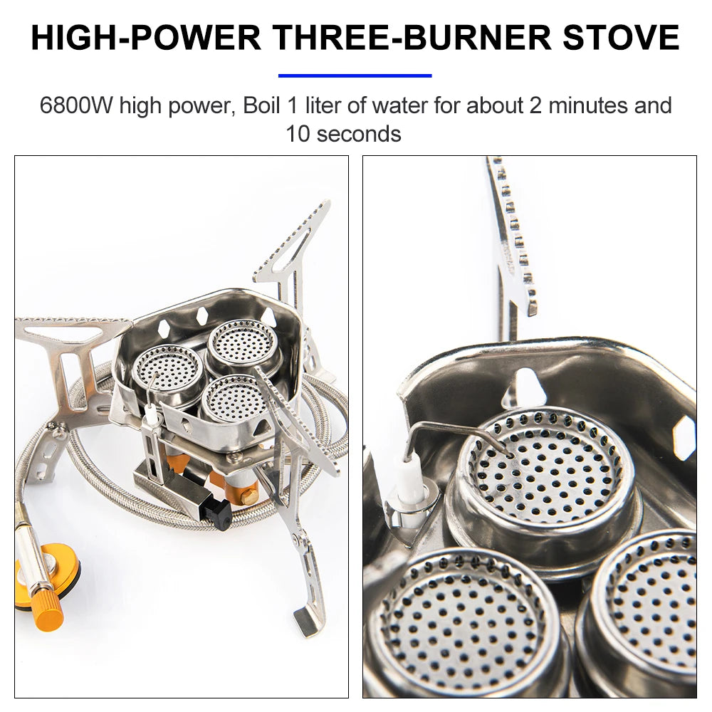 Widesea Big Power Gas Stove - Portable Camping Cookware