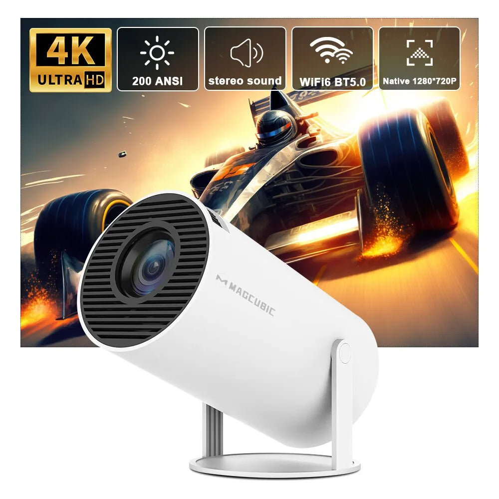 ViewVision™ Hy300 4K Android Projector - Elevate Your Entertainment Experience