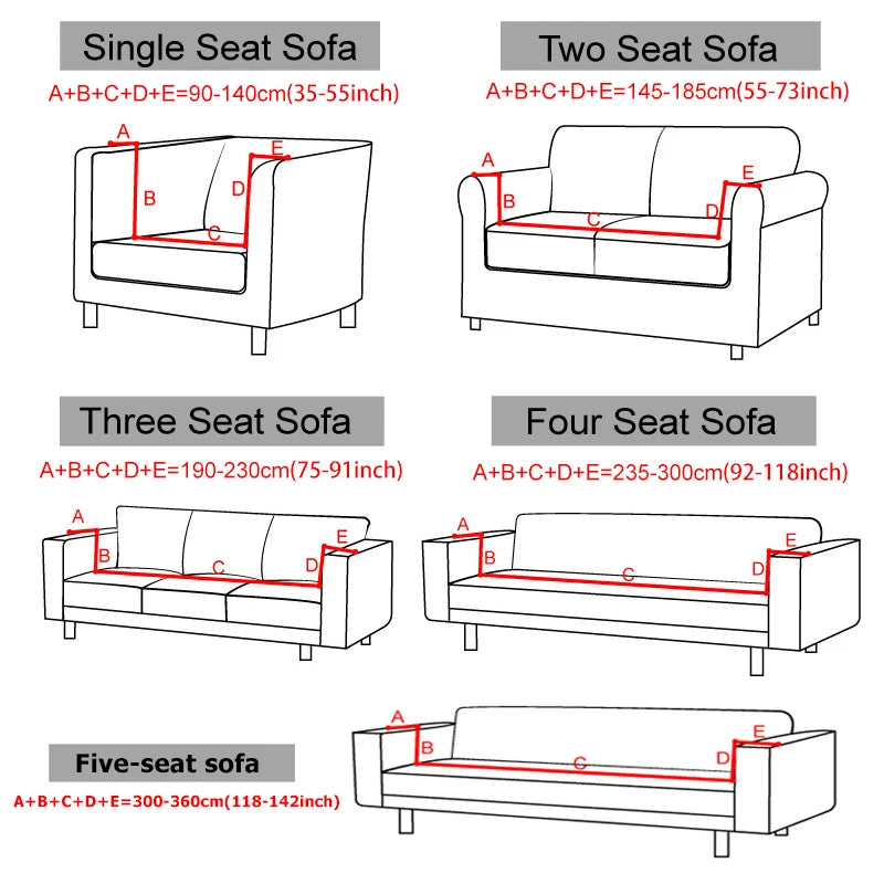 Cosyshield ™ | Levivel dicker elastischer Sofaabdeckung