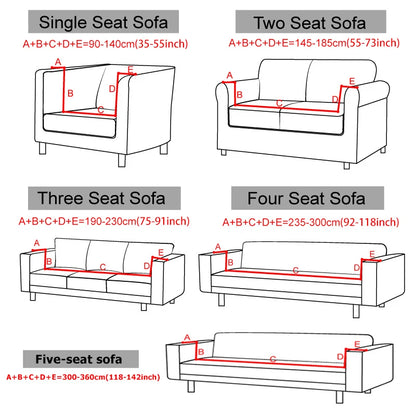 Cozyshield ™ | Tampa de sofá elástica espessa levantada