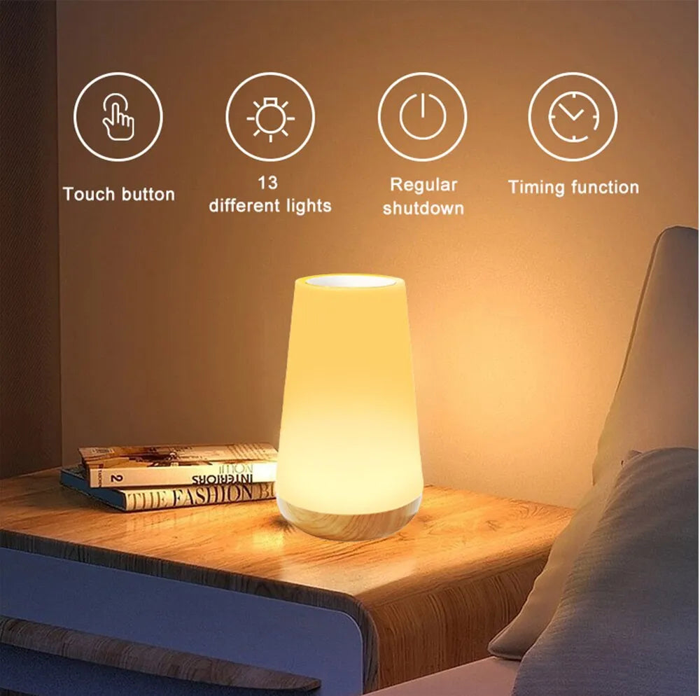 Ndotohuis™ | 13-Color Touch Control RGB Night Light