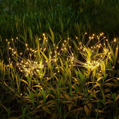 Luces de jardín de fuegos artificiales LED SolarGlow ™