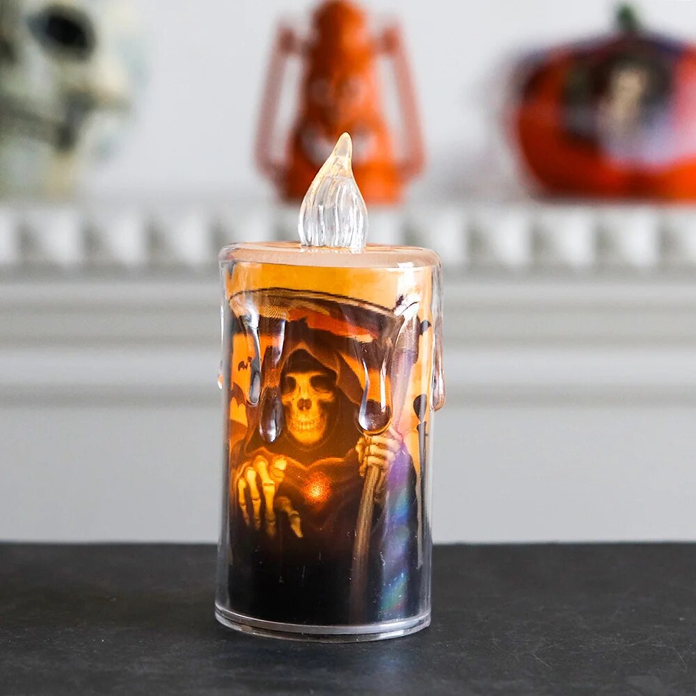 ShiverGlow™ | Spooky Halloween LED Candle Lights | NdotoHuis