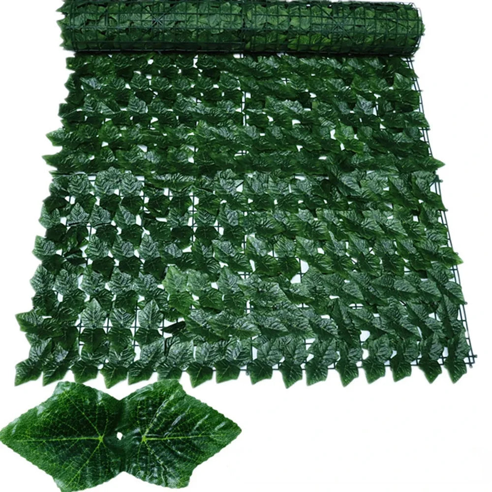 GreenGuard™ | Artificial Ivy Hedge Fence Panels for Outdoor Garden Balcony Decoration - by Ndotohuis